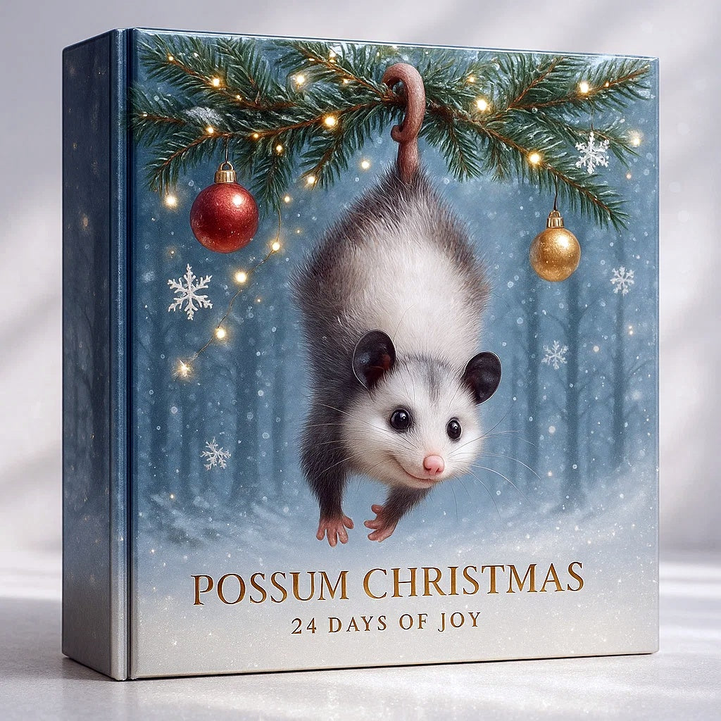 Possum Christmas Advent Calendar 2025 - 🐁3D Doll(24Pcs)