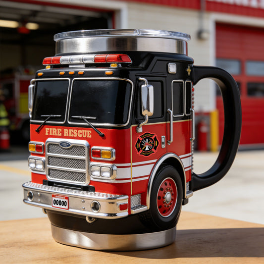 🎄Christmas Gift 50% Off--Fire Rescue Mug – For the Bravest Among Us
