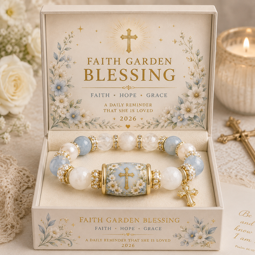 ✝️ Faith, Hope & God’s Blessings 🤍 | 2026 Limited Edition Bracelet