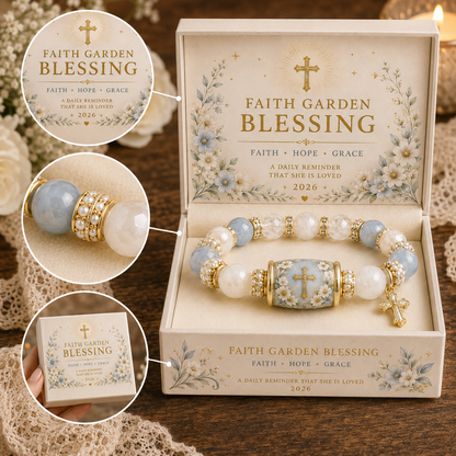 ✝️ Faith, Hope & God’s Blessings 🤍 | 2026 Limited Edition Bracelet