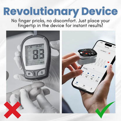 🔥Advanced Laser Glucose Monitor – No Pricks, 99.9% Accuracy!🔥