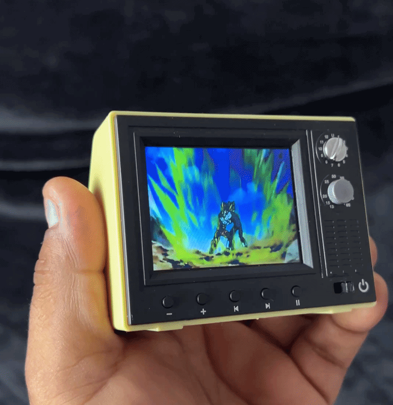 Pocket TV Your 90s Childhood, Reimagined