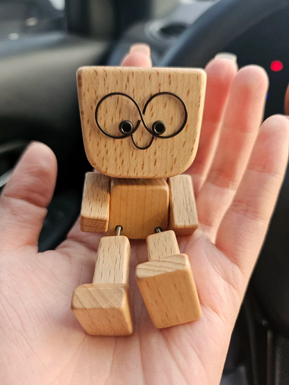 ⏰Limited stock!🔥Shaking Wooden Man Figurine （BUY 2 FREE SHIPPING)