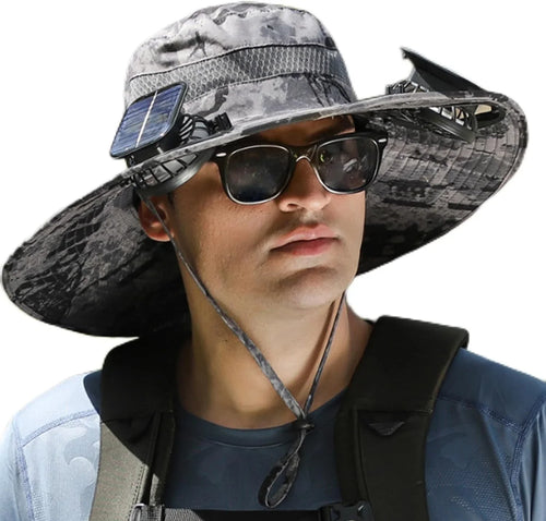 Solar Fan Hat