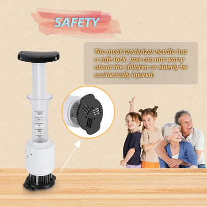 2-in-1 Meat Tenderizer & Marinade Injector