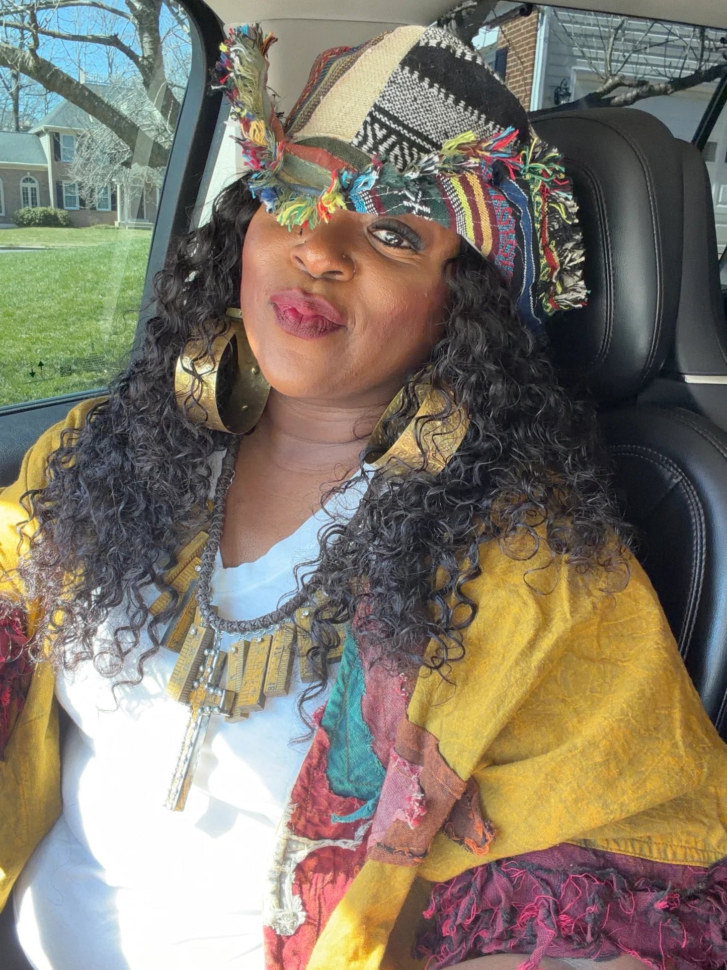 🔥Last Day 49% OFF - 🎩🍄Frayed Patchwork Bucket Hat(✨Shapeable Brim One-of-a-Kind Style}
