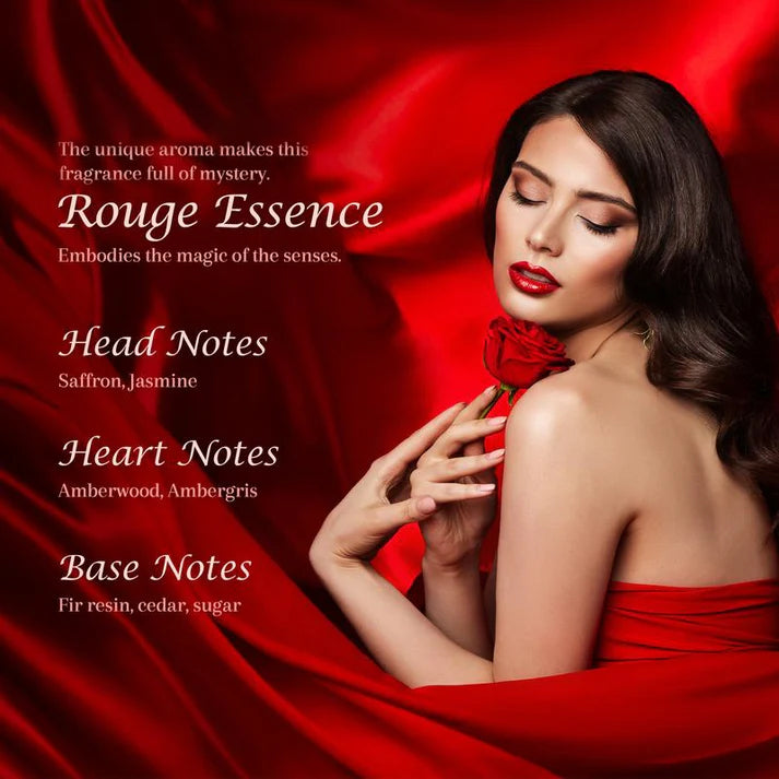 Rouge Essence Luxe Perfume - 12+ Hours Long-Lasting Fragrance