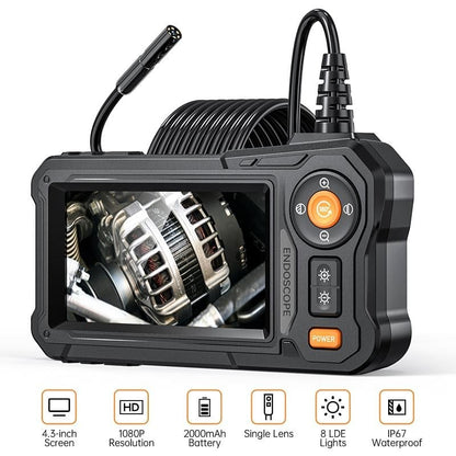 Endoscope Camera with Light - 4.3" LCD Screen Inspection Cameras