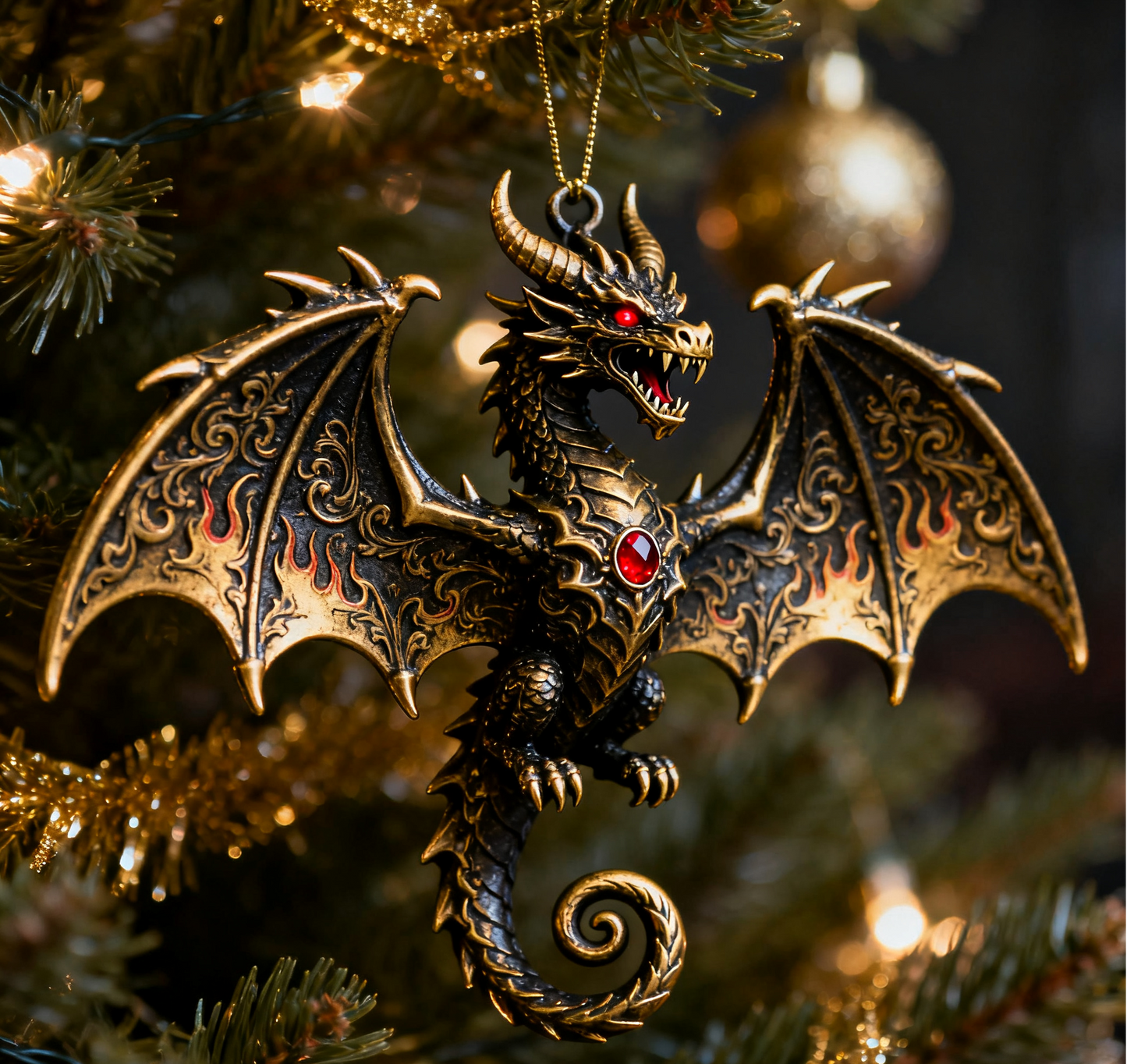 Dragon Christmas Ornament 🐉✨