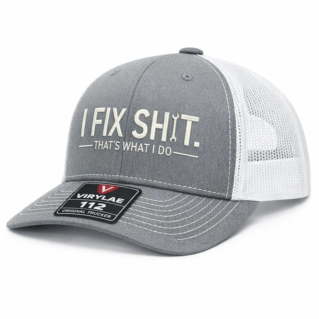 🔥LAST DAY 57% OFF-🛠️ I Fix Shit Trucker Hat – Funny Mechanic & Fixer Cap