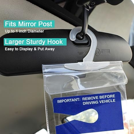 🔥🚗 Handicap Parking Placard Holder( 2 Pack )