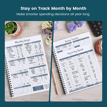 📒Soligt Monthly Budget Planner Book (Undated)