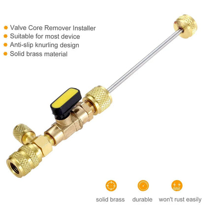🛠️Home & Auto AC Valve Core Remover Installer Tool🏠