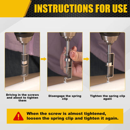 Spring-loaded Screw Holder Bit 2 Pcs