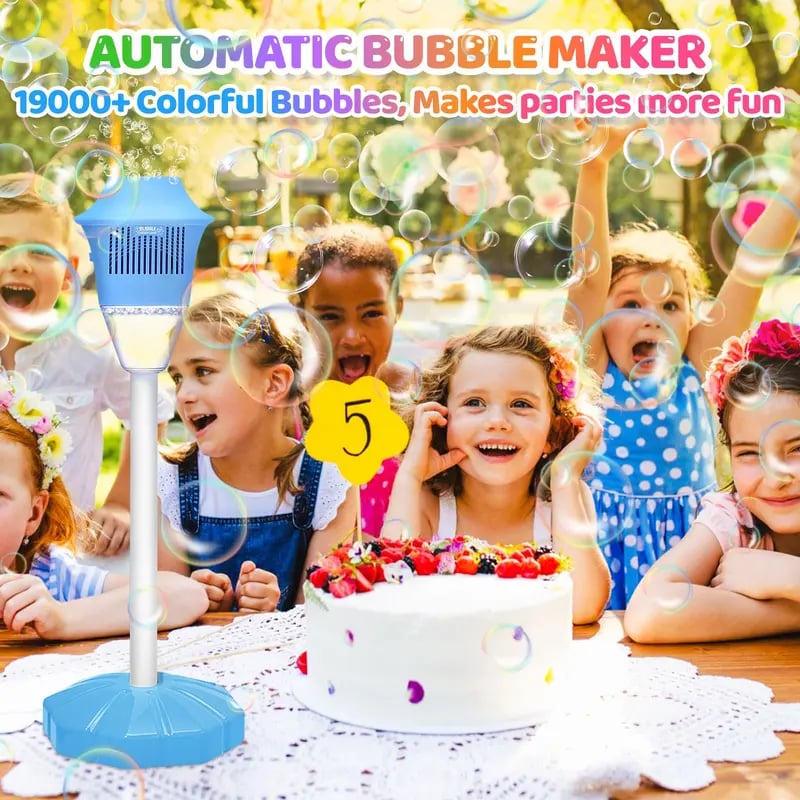 🎉 Bubble Maker Toy – Automatic & Rechargeable Fun