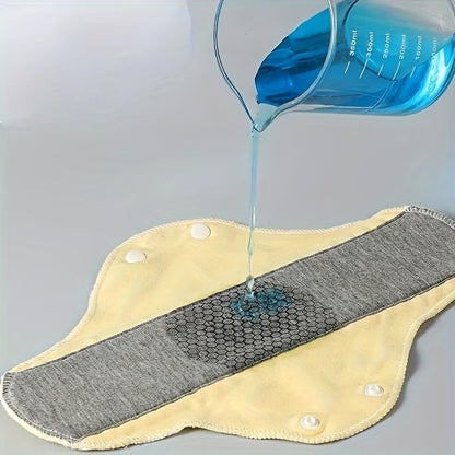 4pcs Leak-Proof & Waterproof Washable Incontinence Pads with Graphene Aseptic Technology for Elderly Care