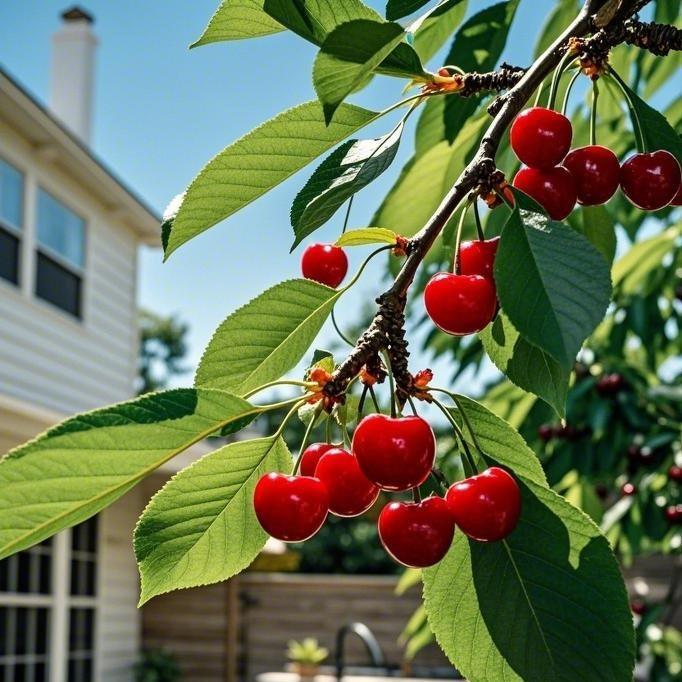 🏆75K+ SOLD! 🌳Cherry Tree Seeds – Delicious, Fresh Cherries Await!(🌿99% Germination)