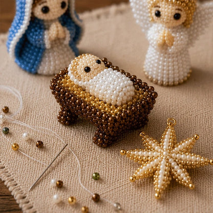 DIY Nativity Scene Beading Kit