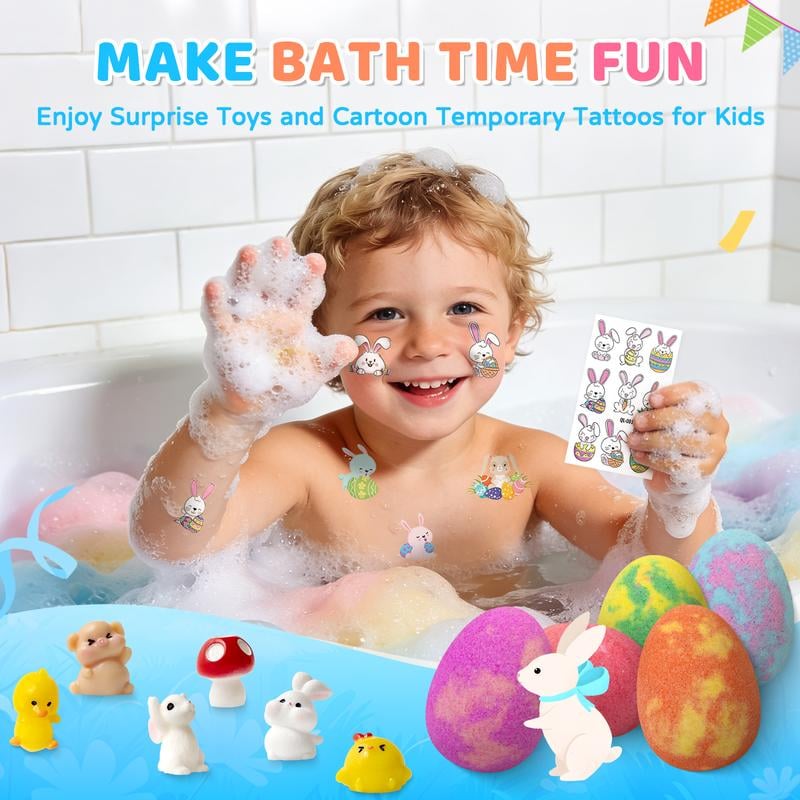 🫧 🥚 BunnyBurst Surprise Bath Bombs for Kids