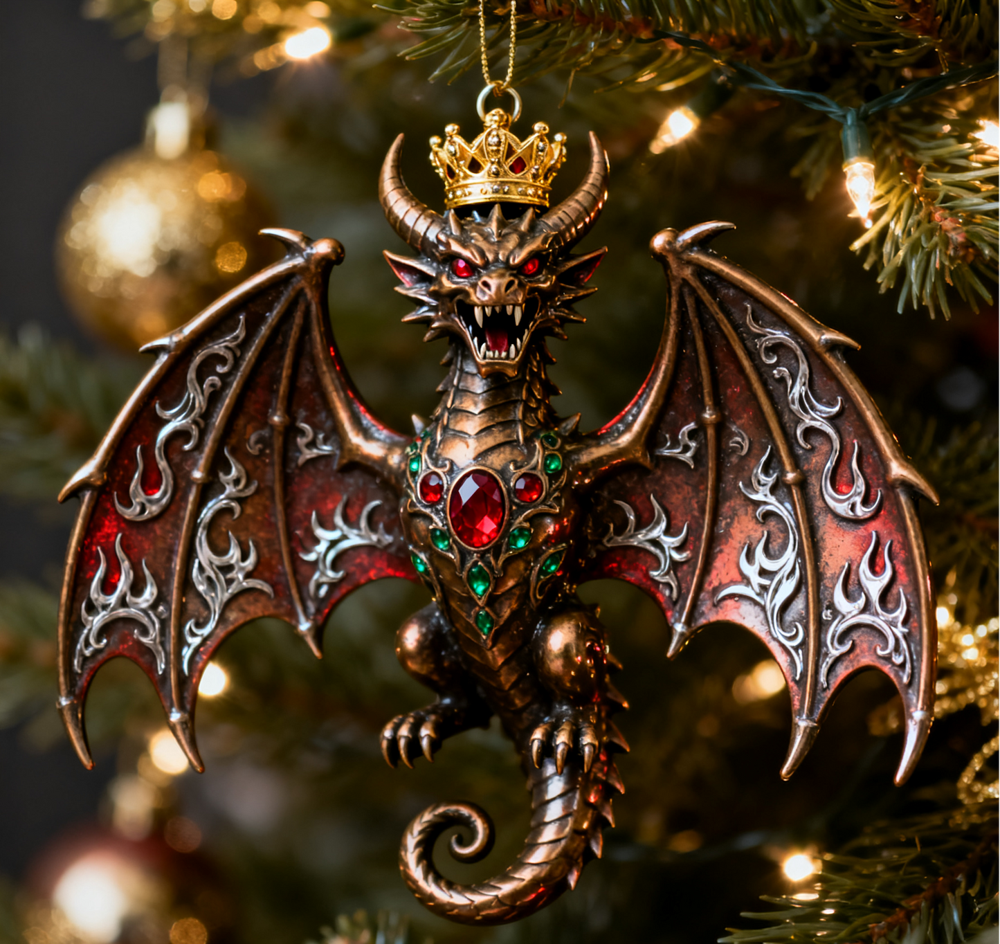 Dragon Christmas Ornament 🐉✨
