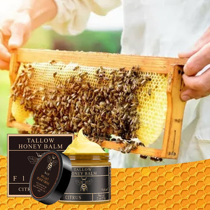 🔥Last Day Promotion 49% OFF-✨Beef Tallow and Honey Balm for Skin - Handmade All-Natural Moisturizer