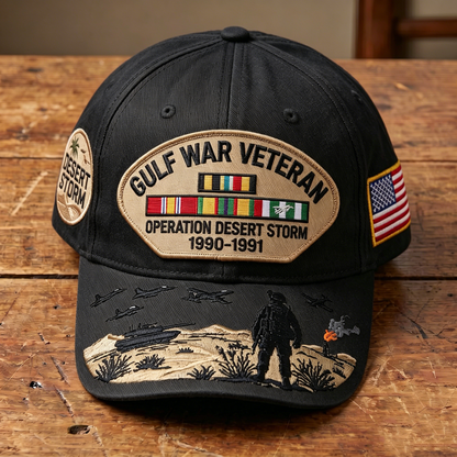 🇺🇸 Last Day Promo: 49% OFF 🎖️ - Gulf War Veteran Tribute Cap