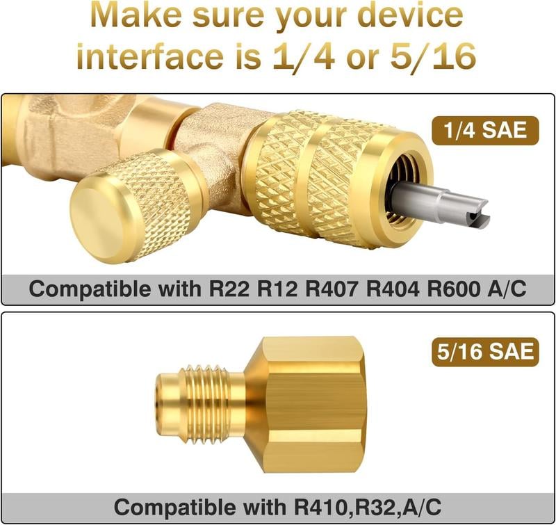 🛠️Home & Auto AC Valve Core Remover Installer Tool🏠