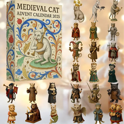 🔥Limited Edition, Only 100 Sets Left! - ✨Medieval Cat Advent Calendar 2025