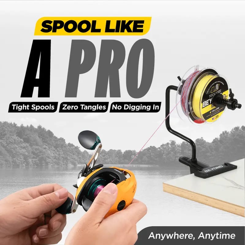 🔥 Braid EZ Fishing Line Spooler