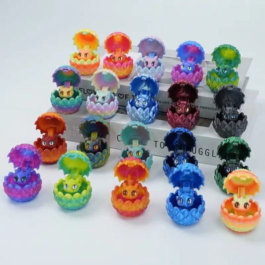 🔥Last Day 50% OFF - ✨🐉Your Favorite Sky Companions: 20-Piece Random Colors Mini Dragon Egg Set(Includes 10 Eggs & 10 Mini Dragons)