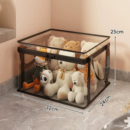 🧺Large Clear Storage Box✨ Keep Your Home Organized