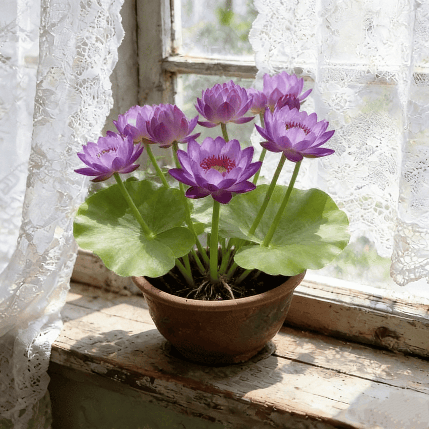 🌸[7 days germination]🔥HOT SALE - 49% OFF💐The Sacred Bonsai Bowl Lotus Flower Potted Plant