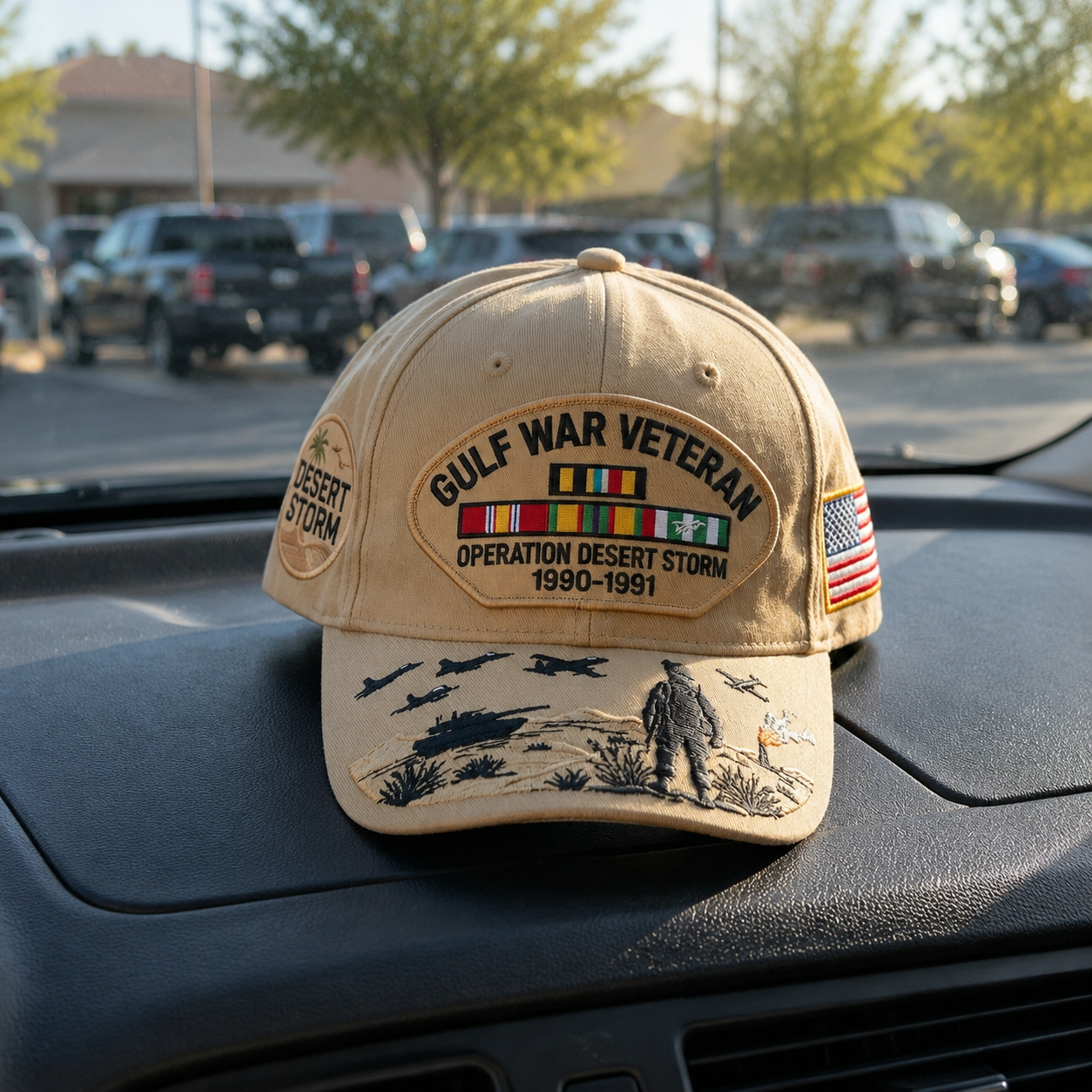 🇺🇸 Last Day Promo: 49% OFF 🎖️ - Gulf War Veteran Tribute Cap