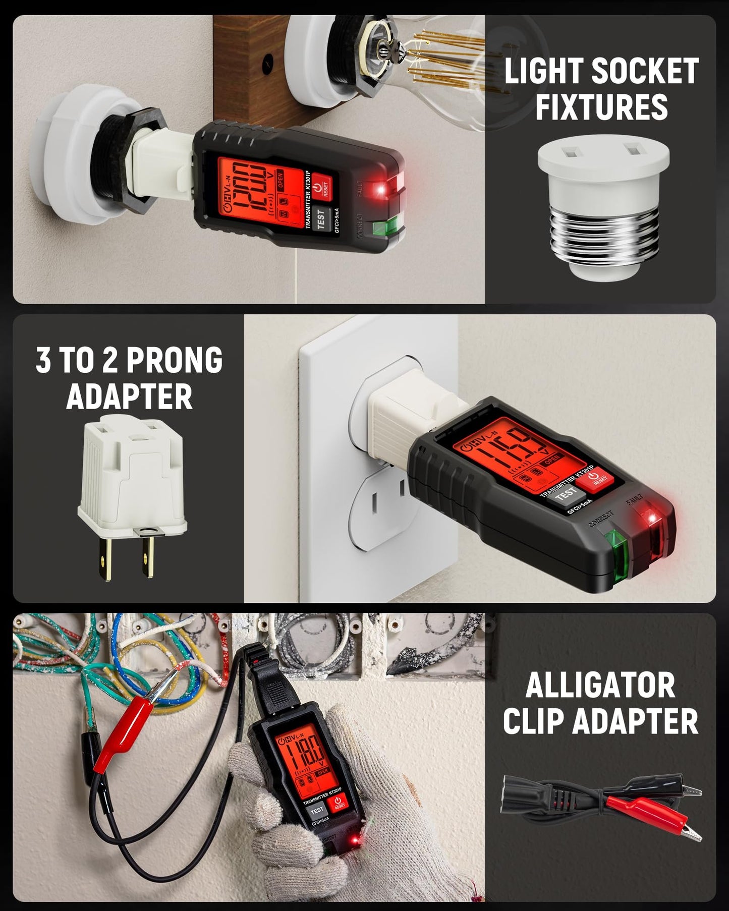 🔥Hot Sale 49% off🌟AC Circuit Breaker Finder Tool with LCD Display