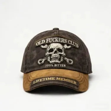 Old Fuckers Club-Vintage Baseball Cap🎁