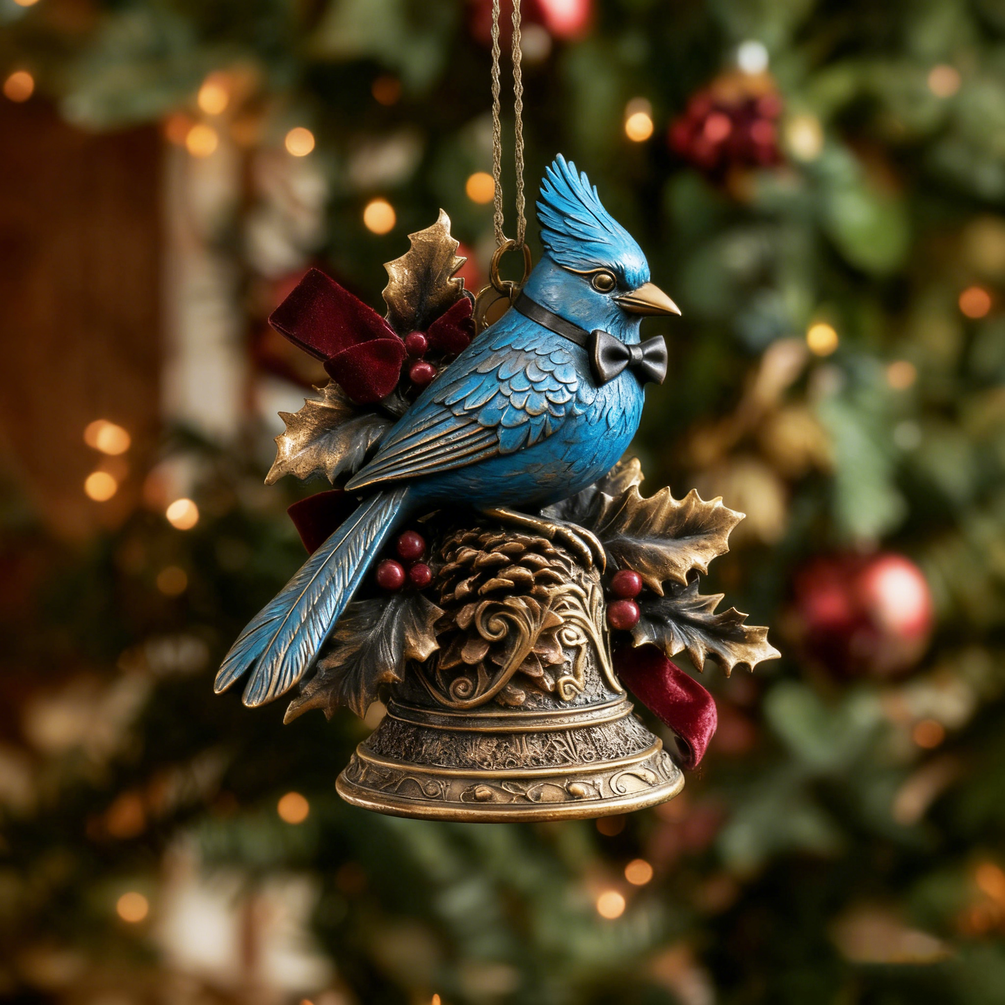 Woodland Blessings Bell Ornament Collection