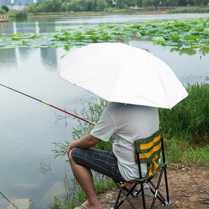 ☂️❤️Hands-Free Umbrella Hat for Adult, ☀️✨Waterproof Sun Rain UV Shield Protection Outdoor Umbrella Cap
