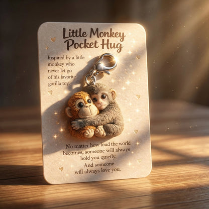 ❤🐵Punch & Friends: Little Monkey Pocket Hug