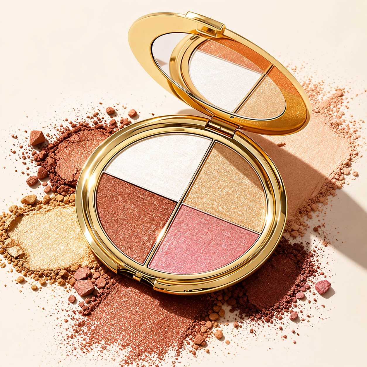 ✨ Buy 1 Get 1 Free – Glow Wardrobe Highlighting Eye & Cheek Palette 💫💖 Today Only!