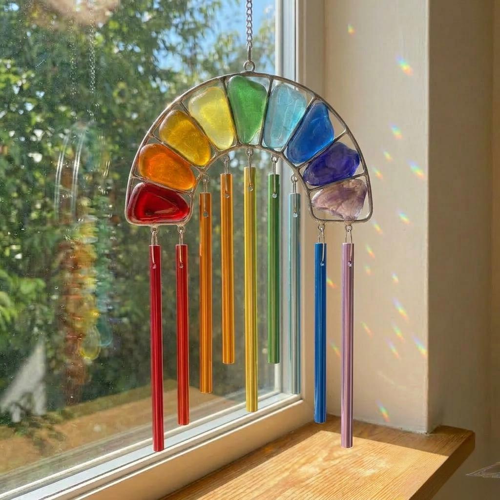 🌈Rainbow Magic Wind Chime