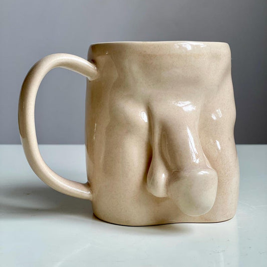 Handmade Ceramic Penis Mug