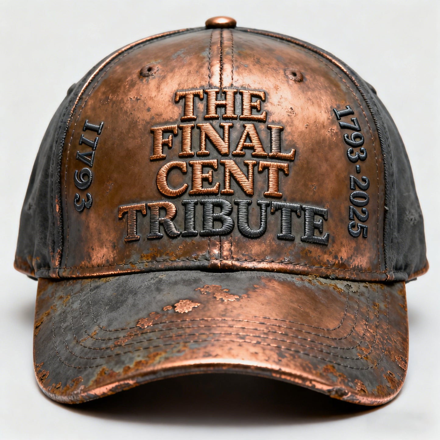 1793 - 2025 Penny Retirement Commemorative Retro Baseball Cap