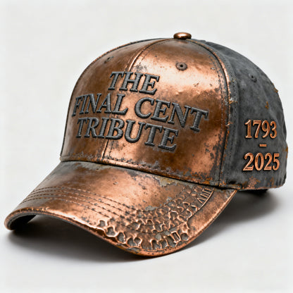 1793 - 2025 Penny Retirement Commemorative Retro Baseball Cap