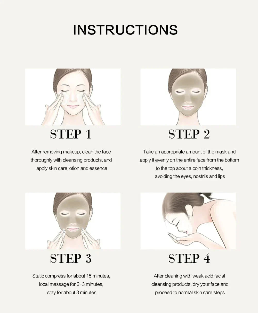 🔥Up to 80% discount🔥"Unlock Clear, Smooth Skin with  Recovery Mud Mask – Nature’s Healing Power"